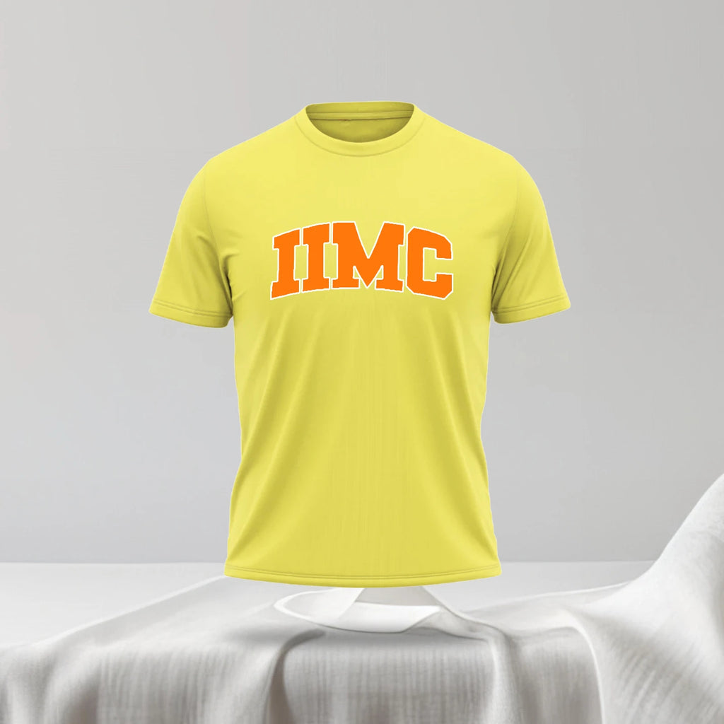 Comfort Round Neck Yellow IIMC Merchandise T-shirts