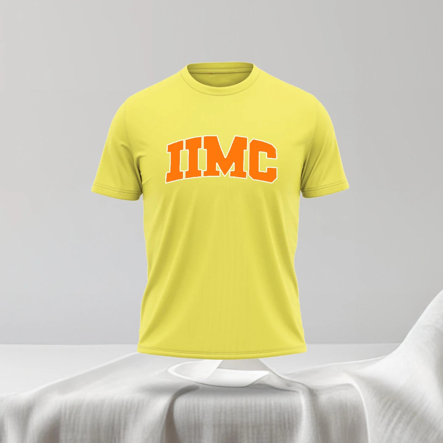 Comfort Round Neck Yellow IIMC Merchandise T-shirts