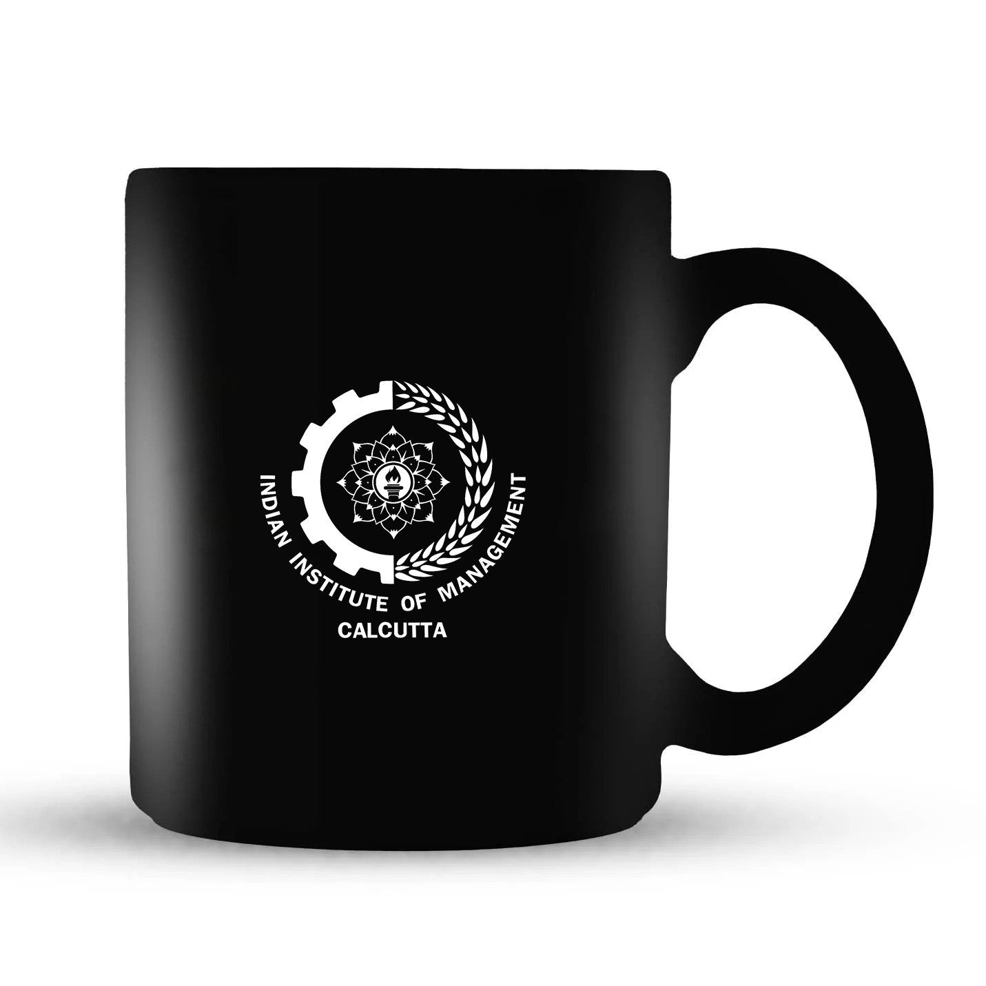 Premium IIMC Merchandise Sandcarved Black Mugs