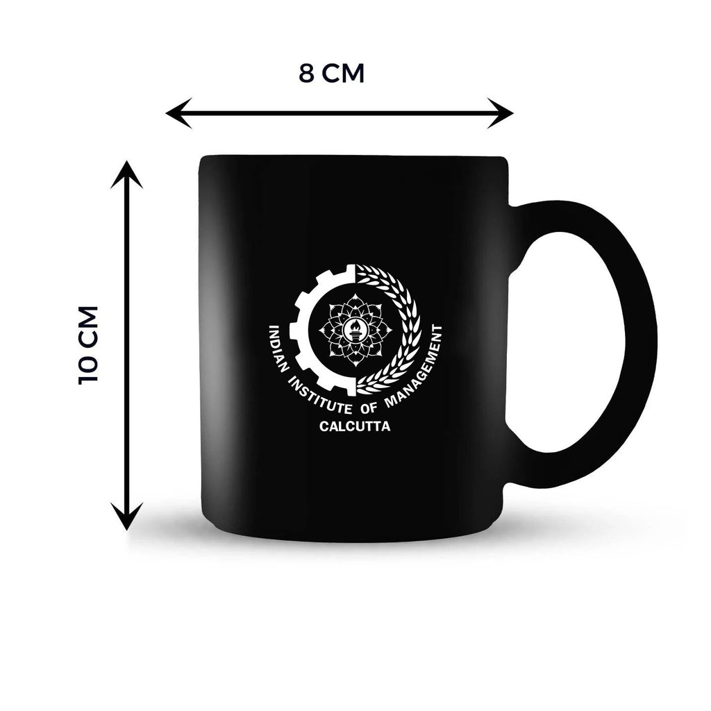 Premium IIMC Merchandise Sandcarved Black Mugs