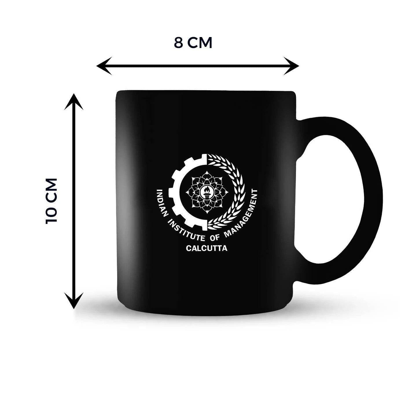 Premium IIMC Merchandise Sandcarved Black Mugs