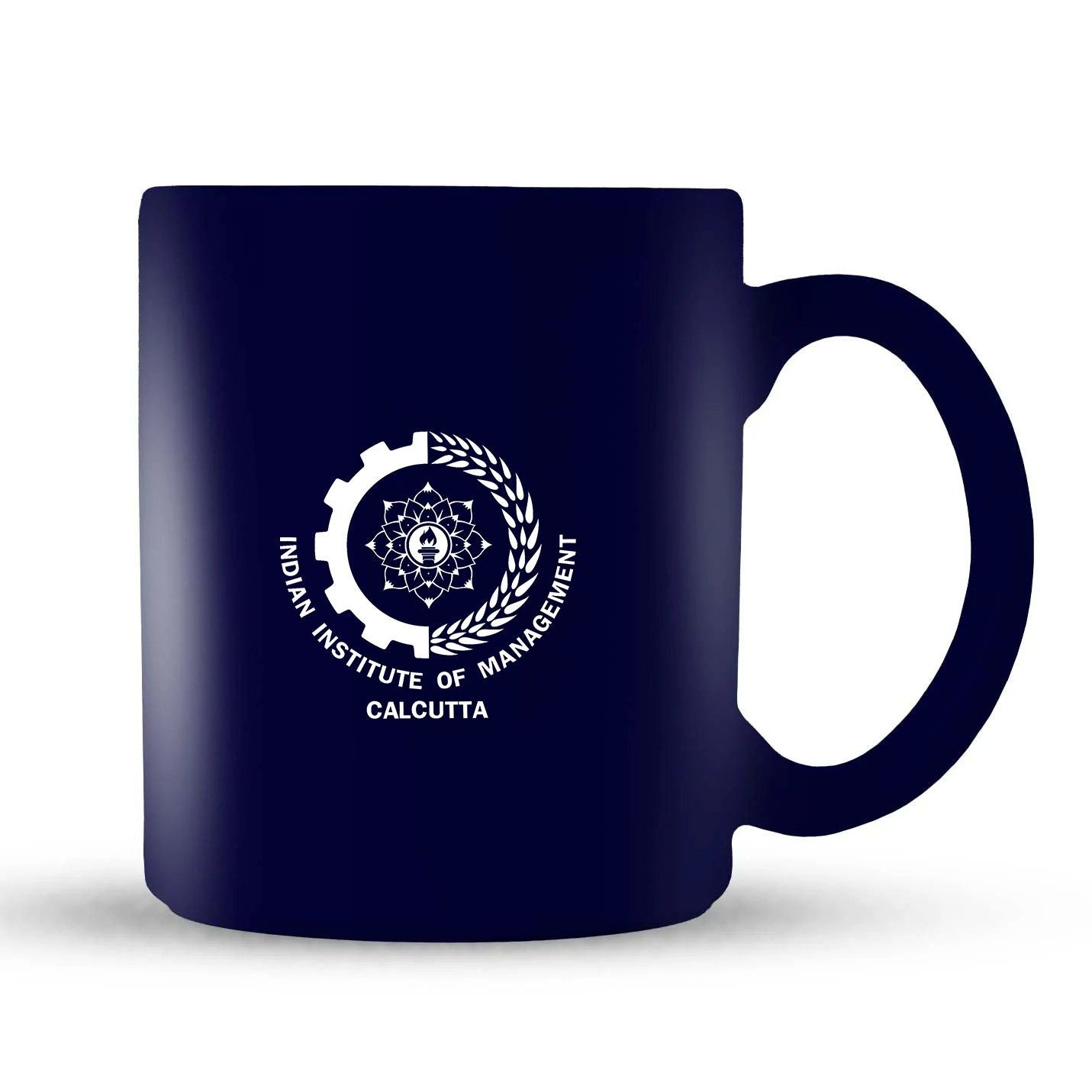 Exclusive IIMC Merchandise Sandcarved Navy Blue Mugs