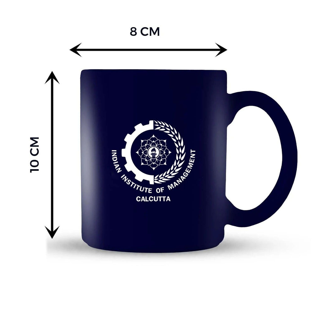 Exclusive IIMC Merchandise Sandcarved Navy Blue Mugs