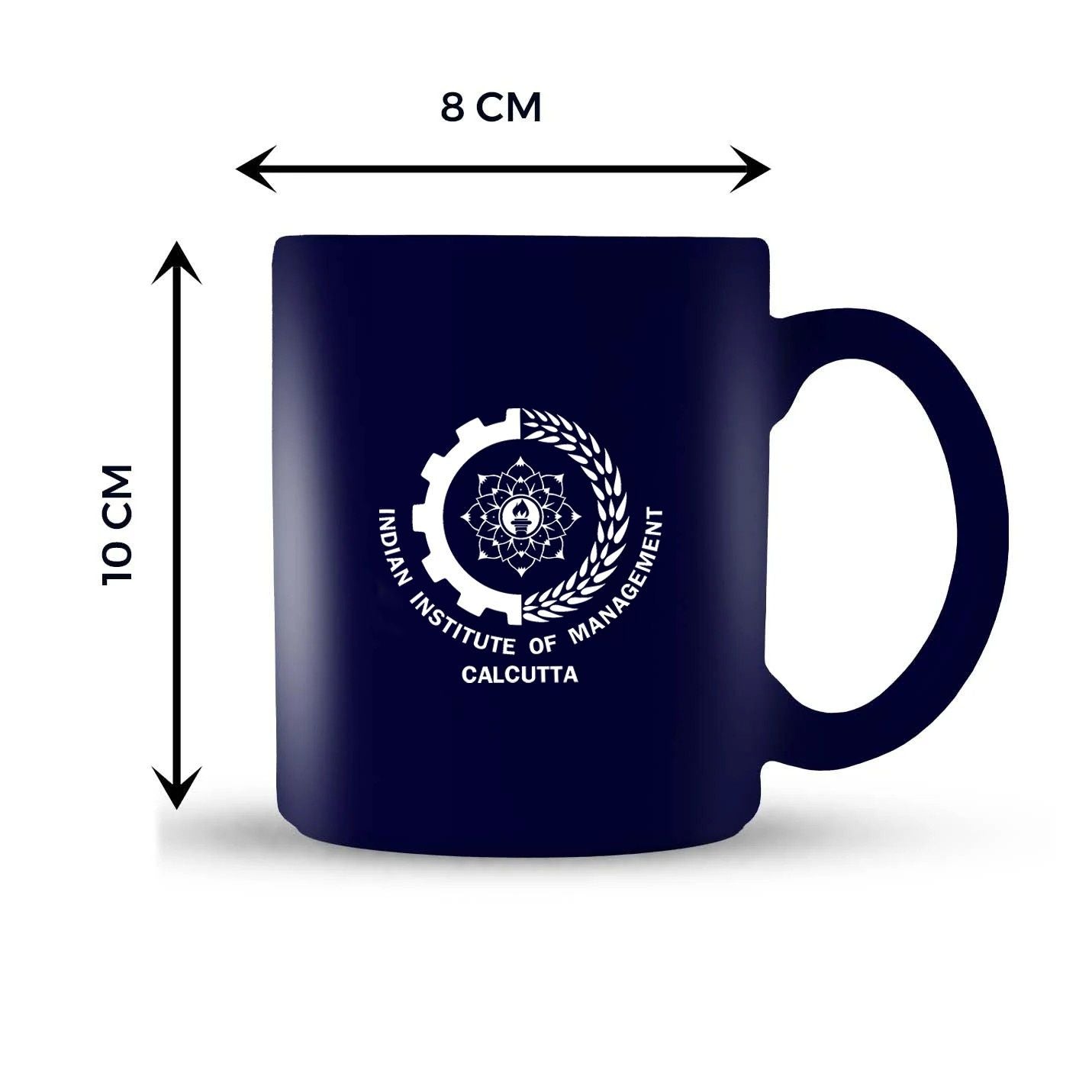 Exclusive IIMC Merchandise Sandcarved Navy Blue Mugs