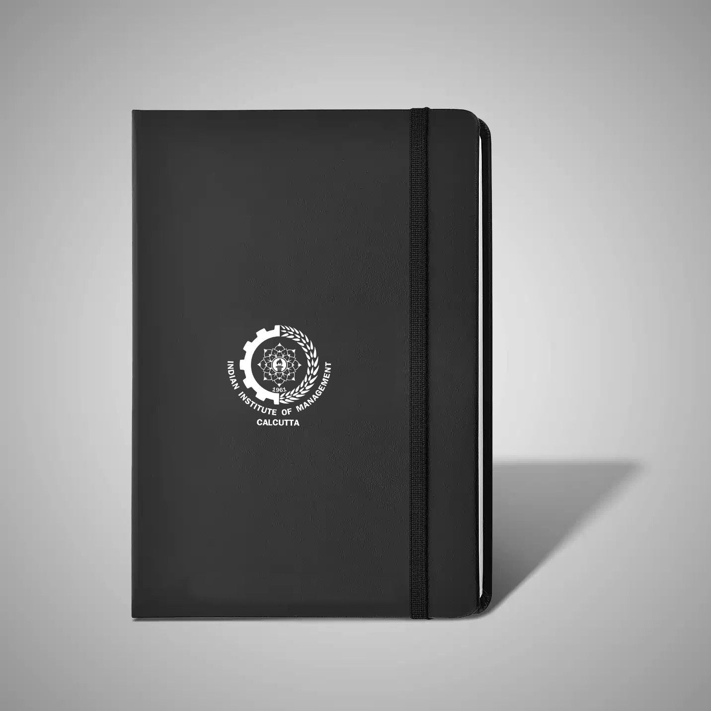 Top-tier 4 in 1 Black Diary, Pen, Bottle & Keychain IIMC Merchandise