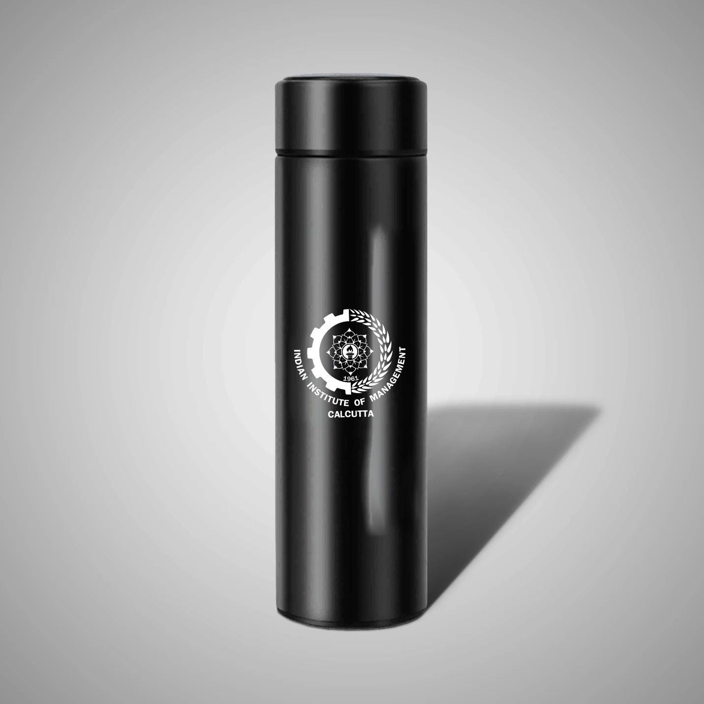 Top-tier 4 in 1 Black Diary, Pen, Bottle & Keychain IIMC Merchandise