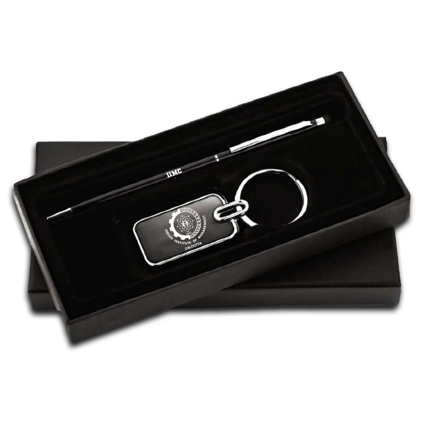 Black Ruby Pen with Keychain
