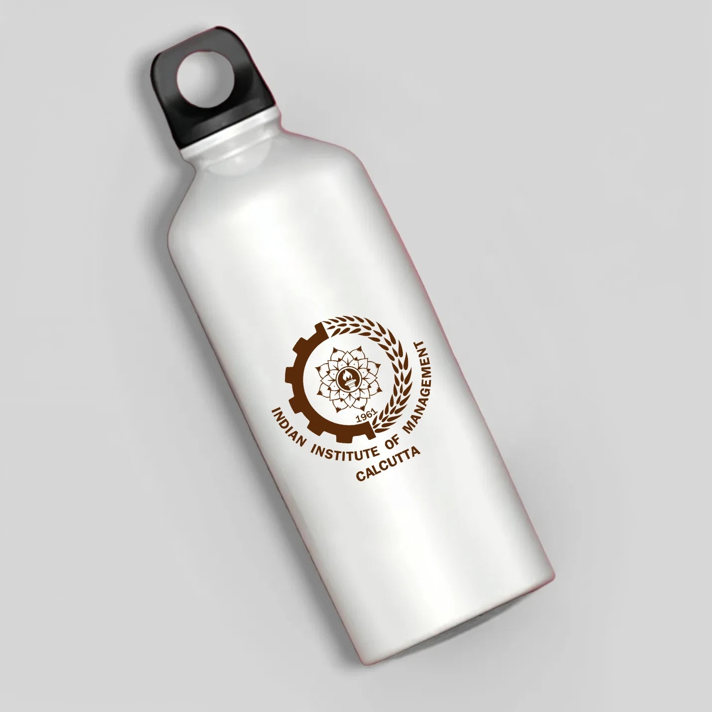 Travel-friendly IIMC Merchandise Logo Engraved Bottle