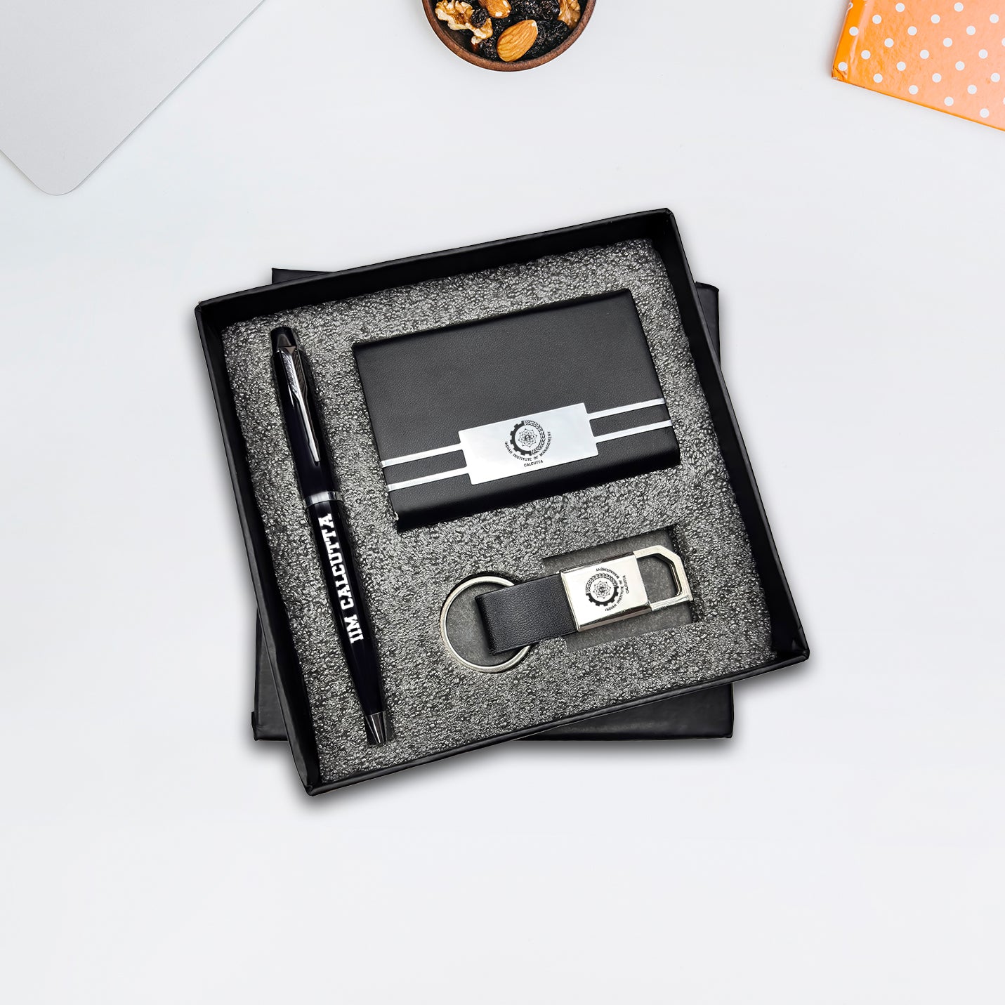 IIMC Official 3-in-1 Gift Set with Pen, Keychain & Cardholder