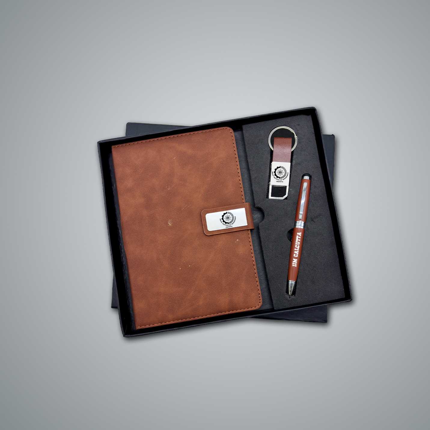 Prestige Gift Set – Pen, Diary & Official IIMC Keychain