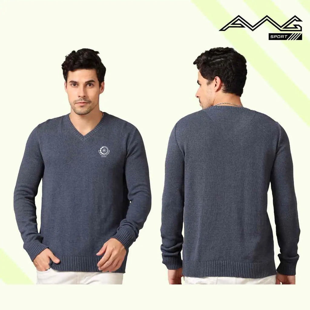 Urban IIM Calcutta Merchandise  V-Neck Grey Sweat Shirt