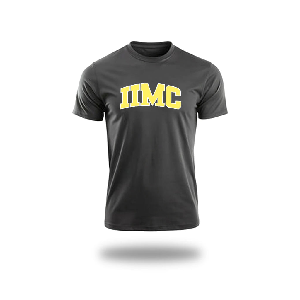 Classic IIMC Round Neck T-Shirt in Deep Grey