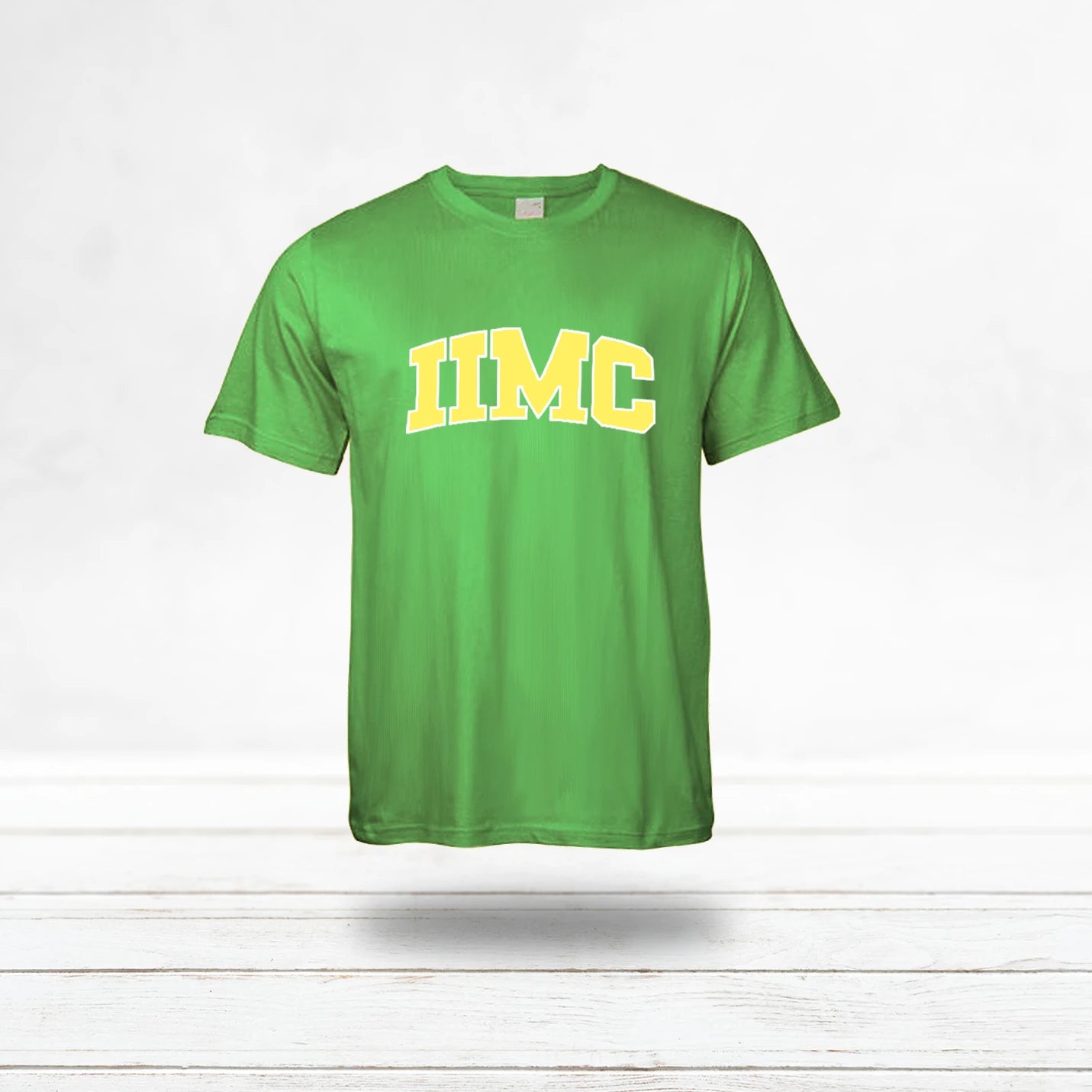 Unisex Green Round Neck IIMC T-Shirt