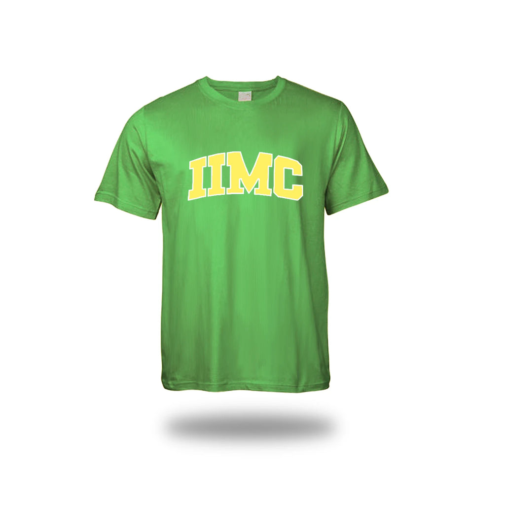 Unisex Green Round Neck IIMC T-Shirt
