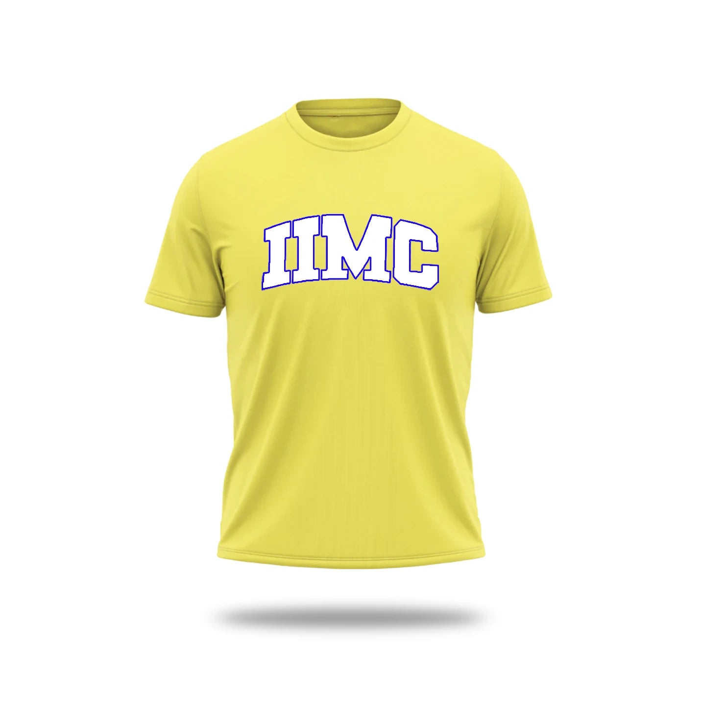 Bold IIMC Lettered  Yellow T-Shirt – IIM Calcutta Edition