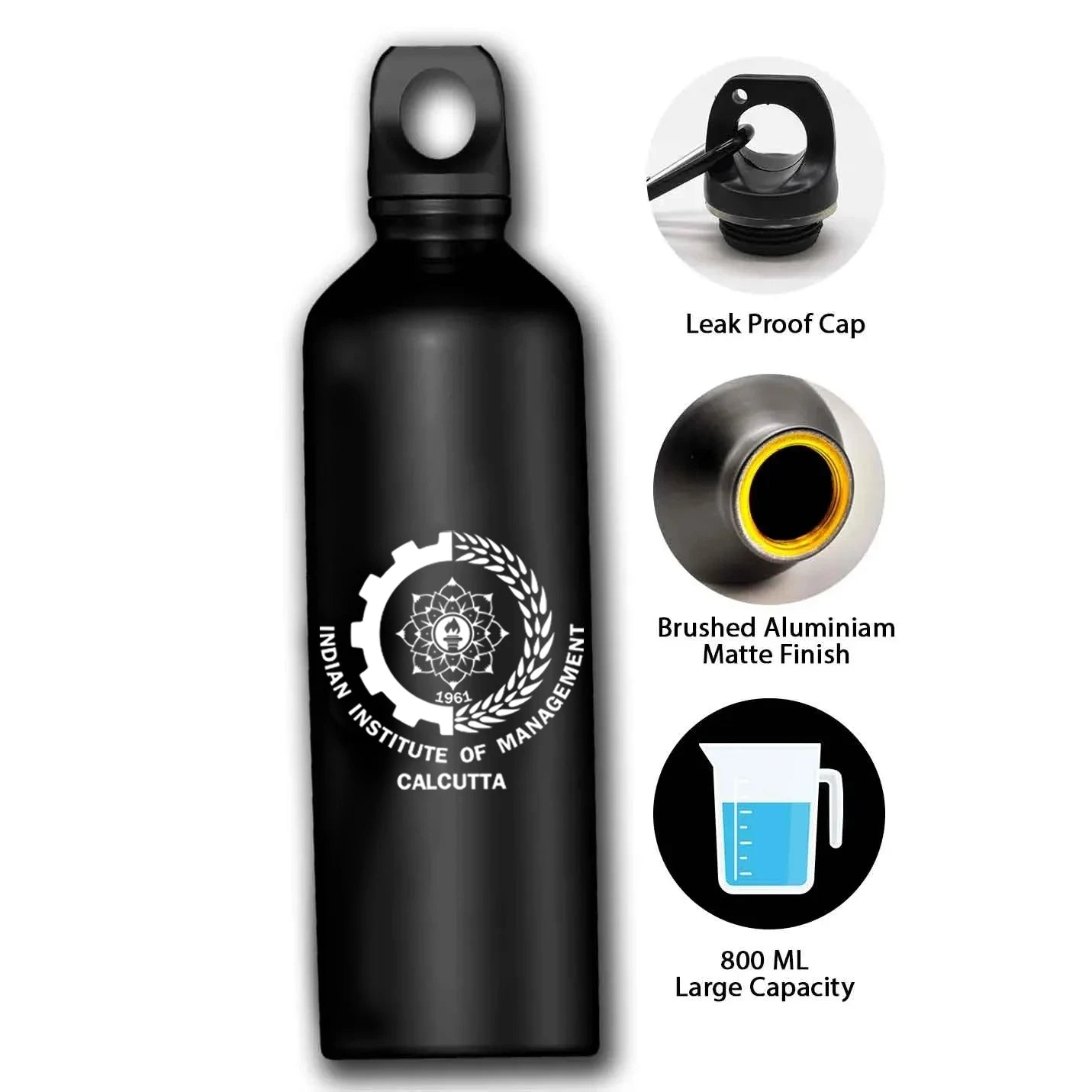 IIMC Merchandise Logo-Engraved Water Bottle