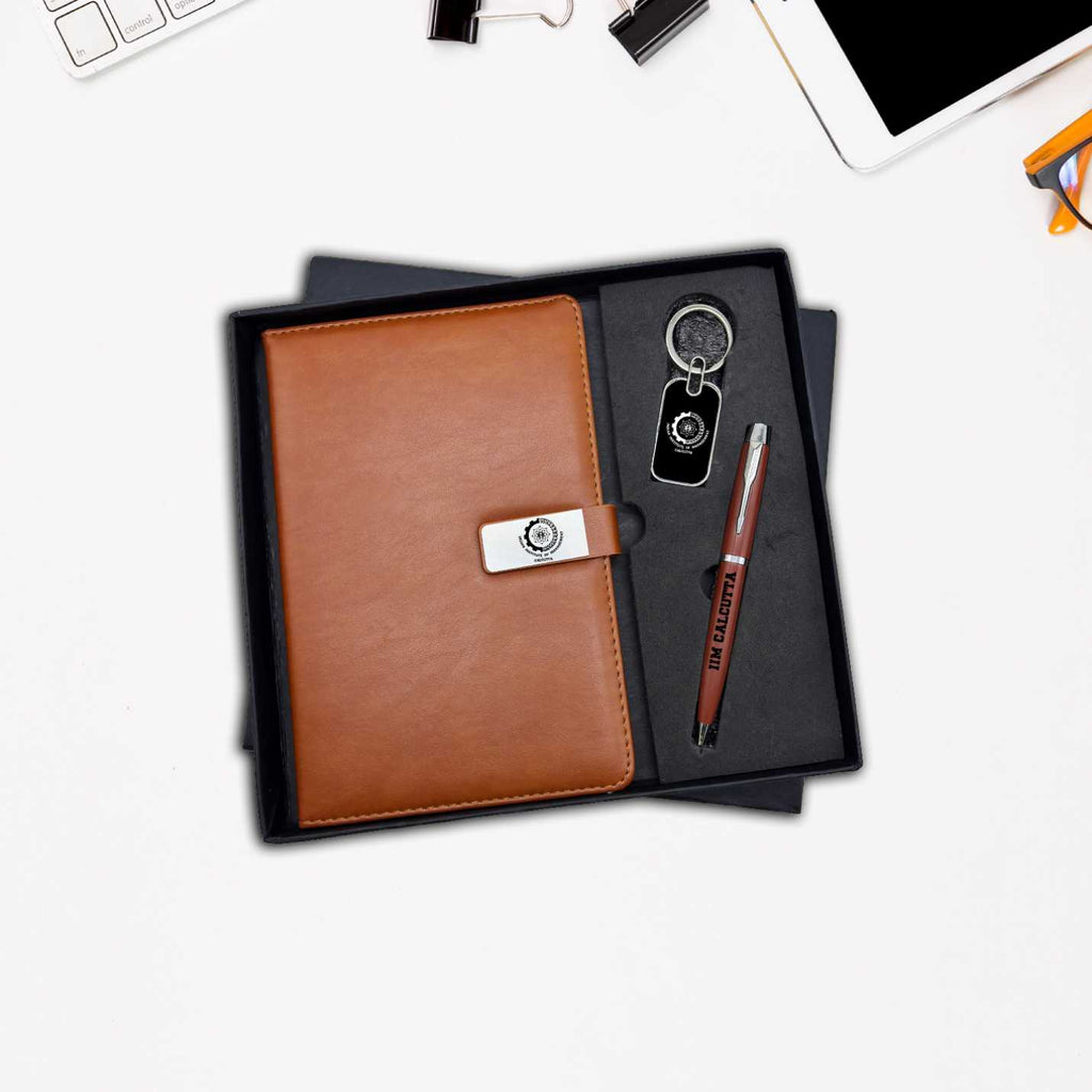 Collector’s Edition Gift Set – Diary, Pen & IIMC Keychain