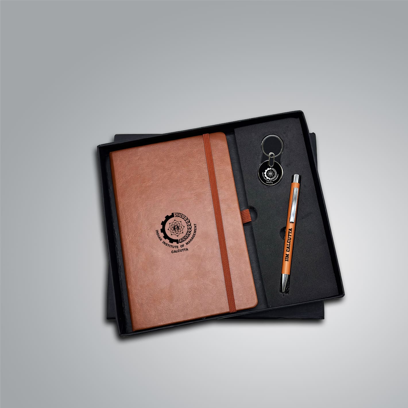 Official 3-in-1 Gift Set Featuring IIMC Logo Pen, Diary & Keychain