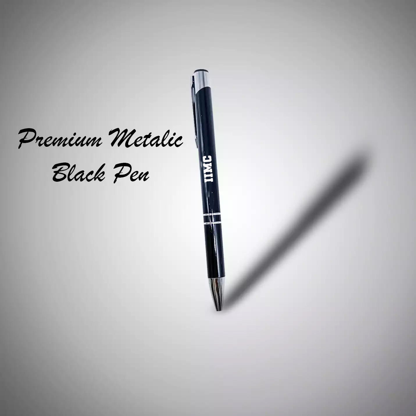 Elegant Black Pen & Keychain Combo