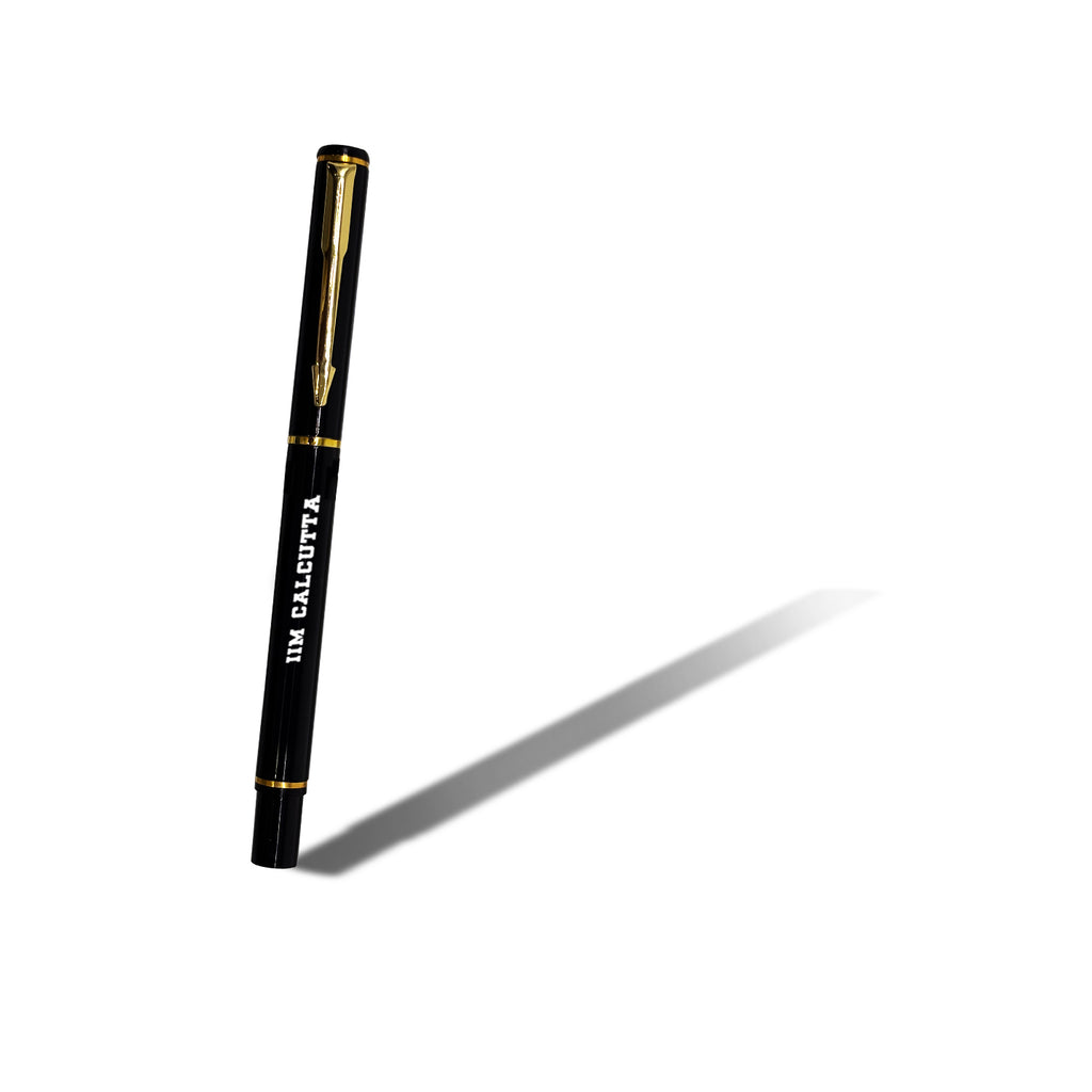 2 in 1 Black & Gold IIMC Logo Pen