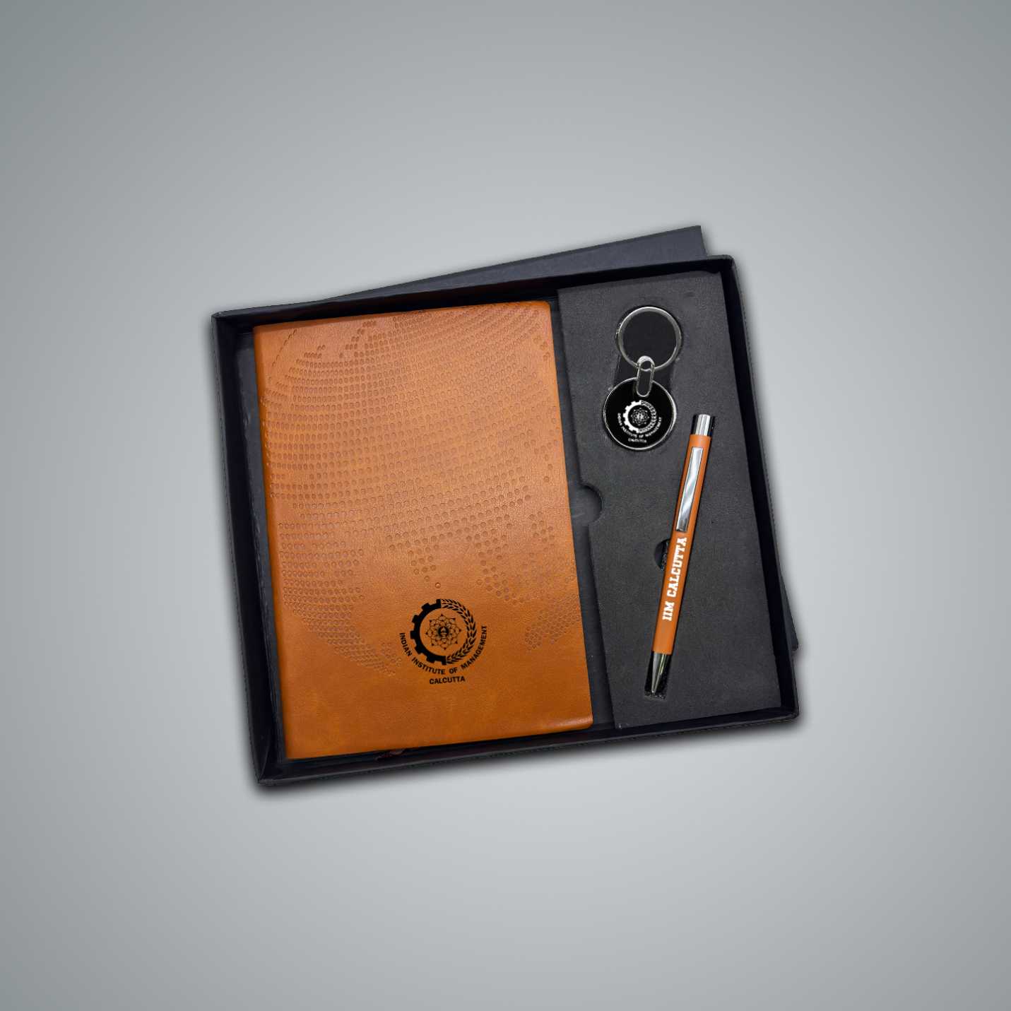 Corporate Gift Combo with IIMC Logo Pen, Diary & Keychain