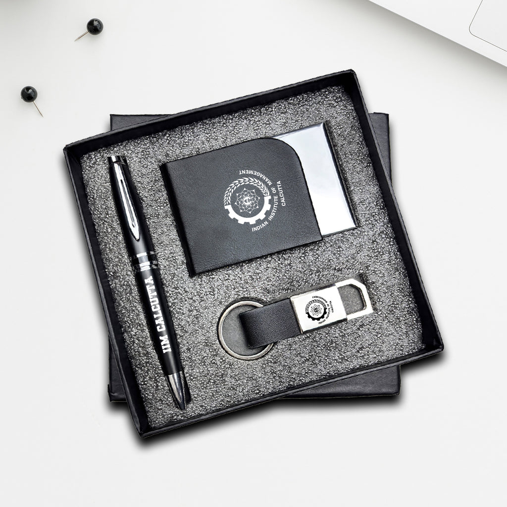 IIMC Branded Souvenir Gift Set – Pen, Keychain & Cardholder