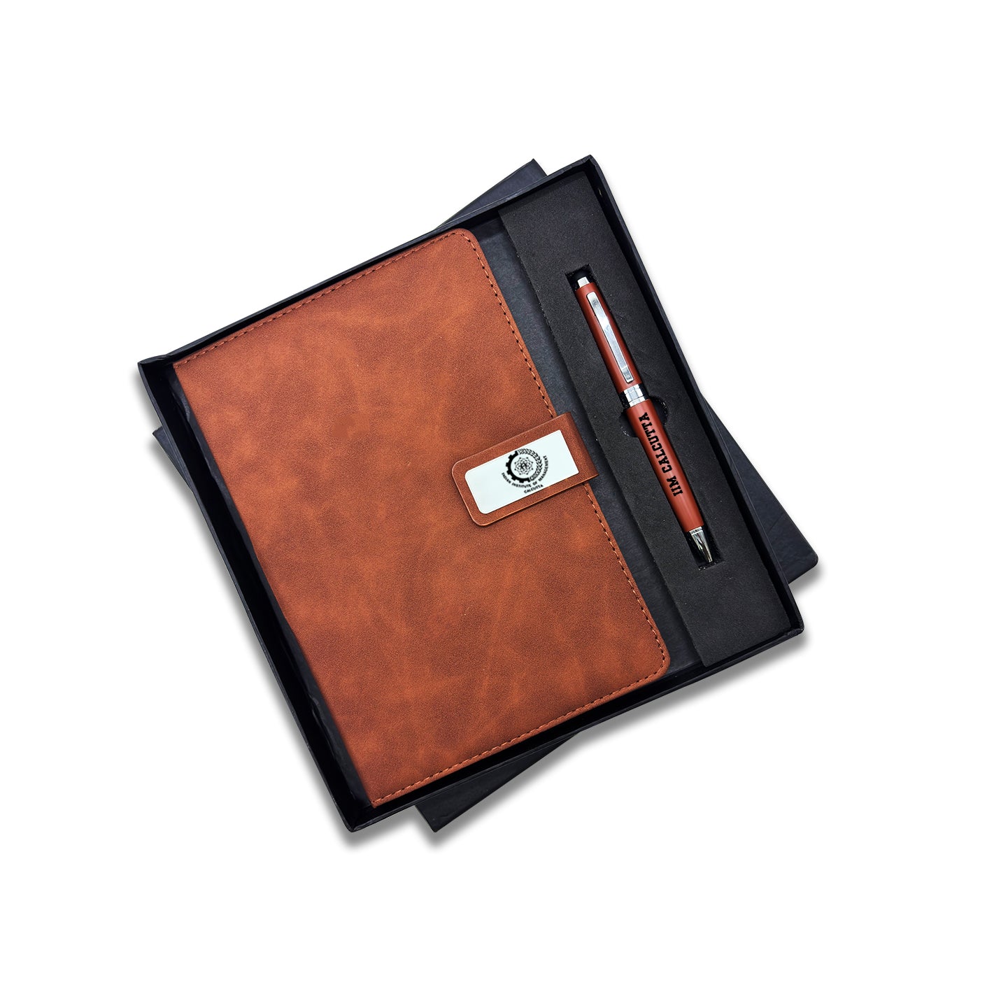 Top-tier 2 in 1 IIMC Logo Blue Pen & Diary Gift set
