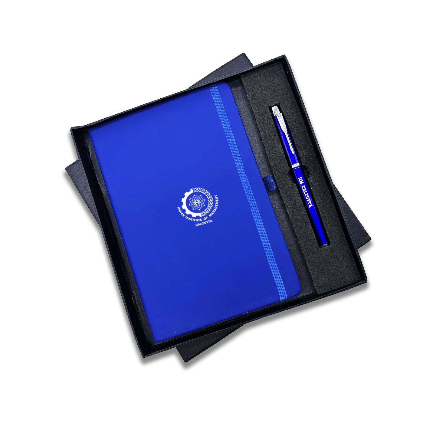 2 in 1 IIMC Logo Blue Pen & Diary Gift set